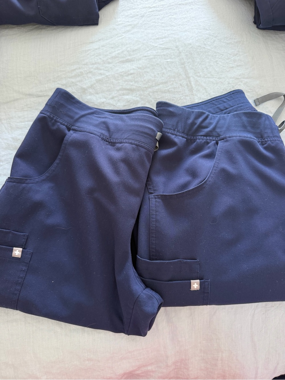 Figs Navy Blue Women's Scrub Bottoms